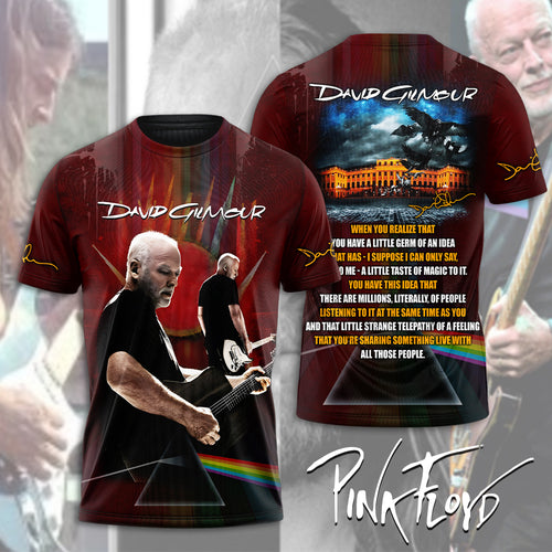 Pink Floyd x David Gilmour 3D Apparel – HUANNM 4620
