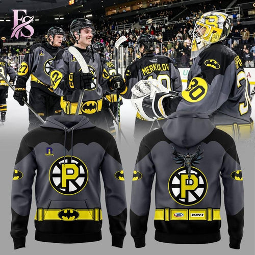 Providence Bruins Batman Weekend for Dark Knight Hoodie