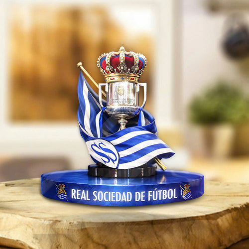 Real Sociedad Champions Copa del Rey 2026 Custom Shape Acrylic Plaque – TANTN22449