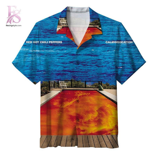 Red Hot Chili Peppers Californication Album Hawaiian Shirt