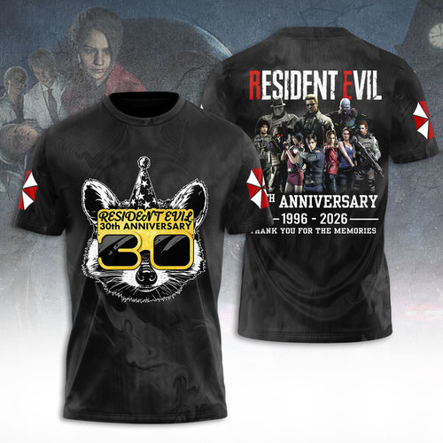 Resident Evil 30th Anniversary 3D Apparel – TANTN20794