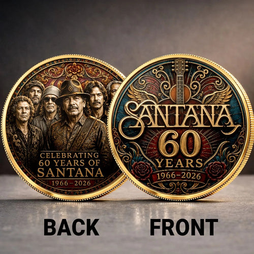 Santana 60th Anniversary Commemorative Coin – TANTN25028