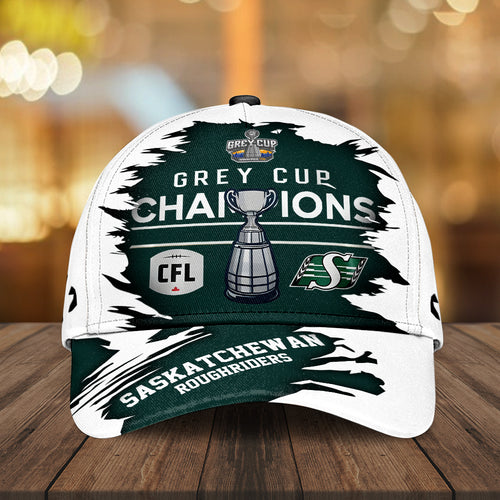 Saskatchewan Roughriders 2025 Grey Cup Champions Classic Cap – MAITM13805