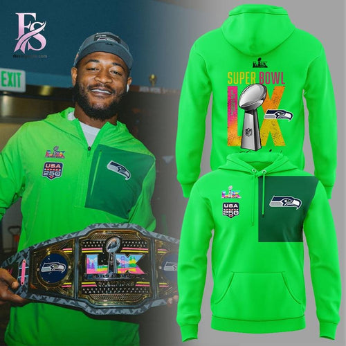 Seattle Seahawks Super Bowl LX Champions Locker Room Trophy Hoodie