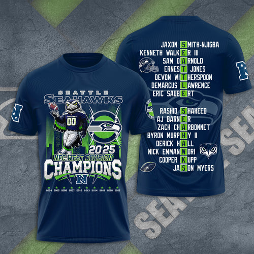 Seattle Seahawks 3D Apparel – TANTN19931