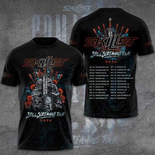 Skillet 2026 Tour 3D Apparel – GNE7648