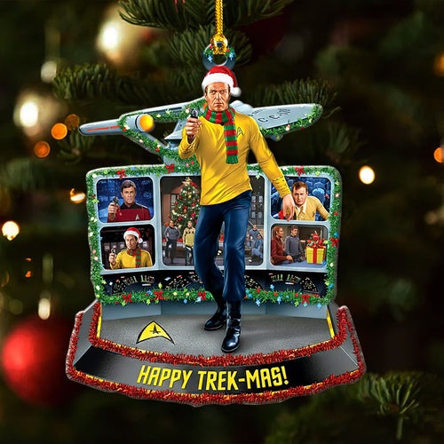 Star Trek Custom Shape 2-sided Acrylic Ornament – HOATT13569