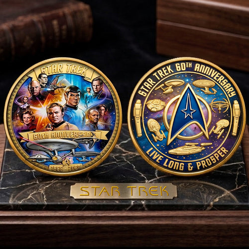 Star Trek 60th Anniversary 2026 Commemorative Coin – TMTHU4840