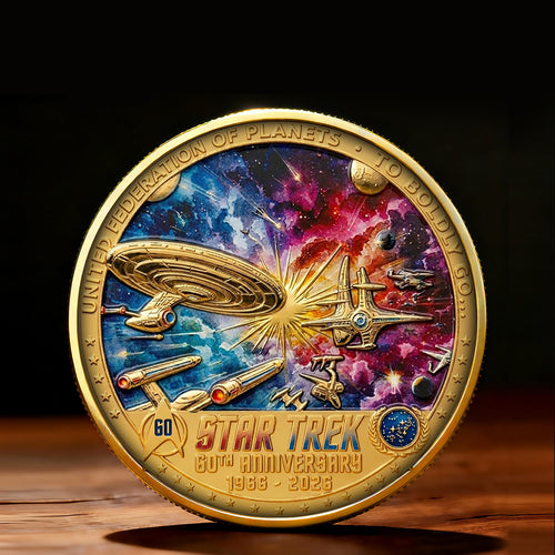Star Trek 60th Anniversary 2026 Commemorative Coin – TMTHU5146