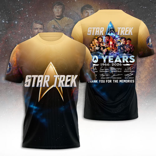 Star Trek 60th Anniversary 3D Apparel – TANTN21237