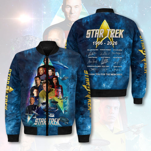 Star Trek 60th Anniversary 3D Bomber Jacket – HOATT15389