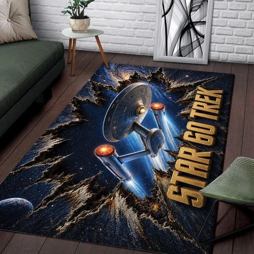 Star Trek 60th Anniversary Rectangular Rug – TMTHU9308