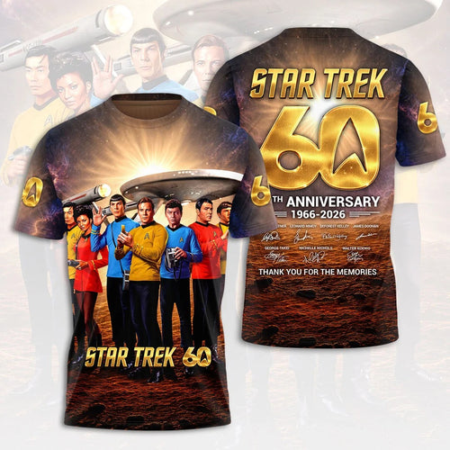Star Trek 60th Anniversary 3D Apparel – HOATT21221