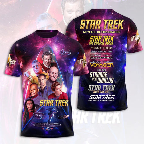 Star Trek 60th Anniversary 3D Apparel – HOATT21227
