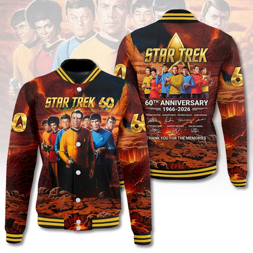 Star Trek 60th Anniversary Varsity Jacket – HOATT21223