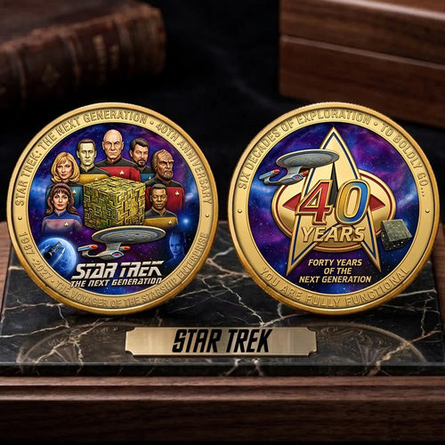 Star Trek: The Next Generation 40th Anniversary 2027 Commemorative Coin – TMTHU10033