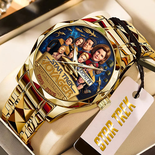 Star Trek Voyager Alloy Luxury Quartz Watch – TMTHU7498