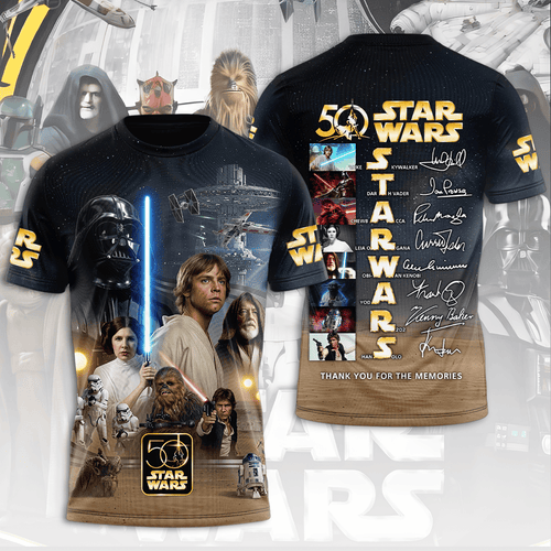 Star Wars 50th Anniversary 3D Apparel – TMTHU7291