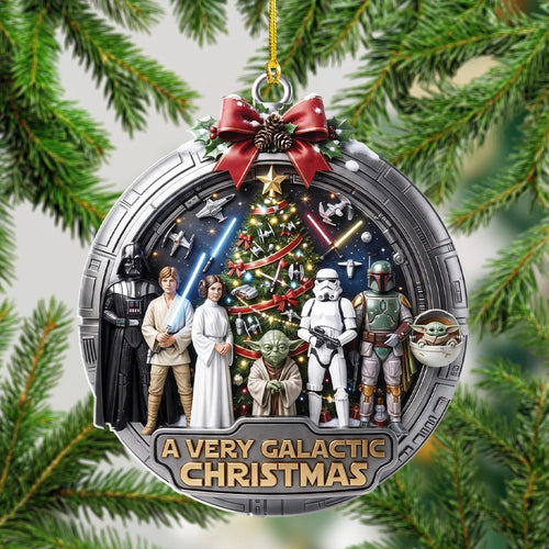 Star Wars 50th Anniversary Custom Shape 2-side Printed Acrylic Ornament – TMTHU9687