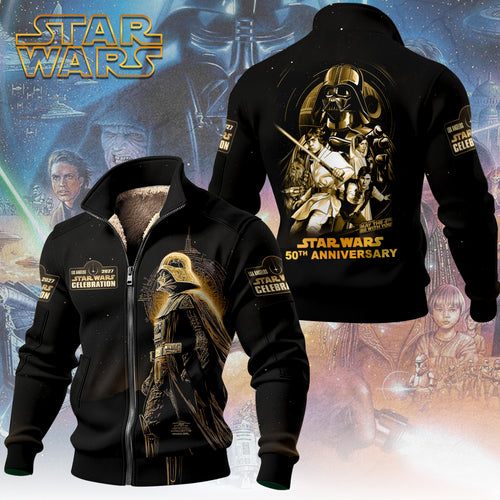 Star Wars 50th Anniversary Thick Knit Fleece Jacket – TMTHU7425