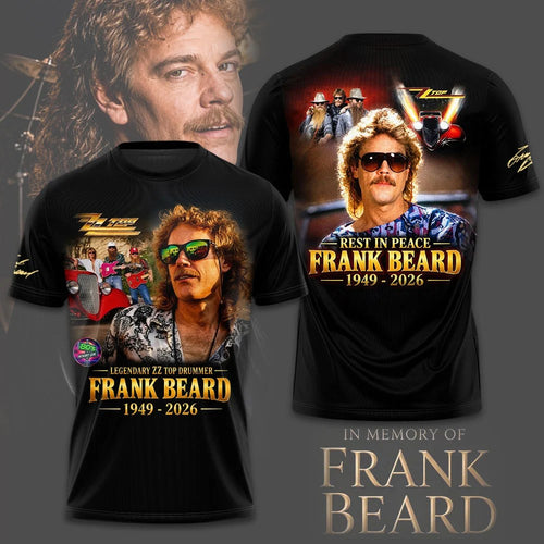Frank Beard x ZZ Top 3D Apparel β GNE8243