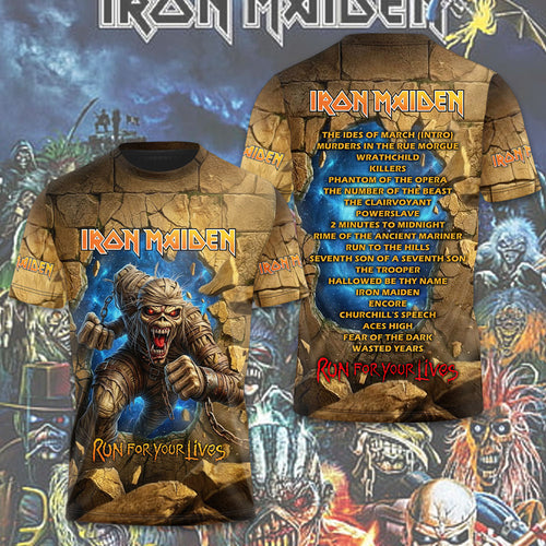 Iron Maiden 3D Apparel – TMTHU4464