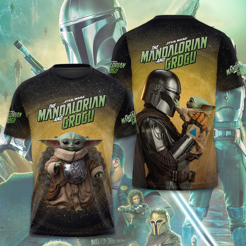 Star Wars: The Mandalorian and Grogu 3D Apparel – TMTHU6137