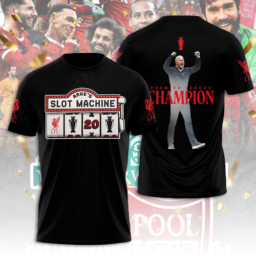 Liverpool FC 2024/25 Premier League Champions 3D Apparel – TANTN 12773