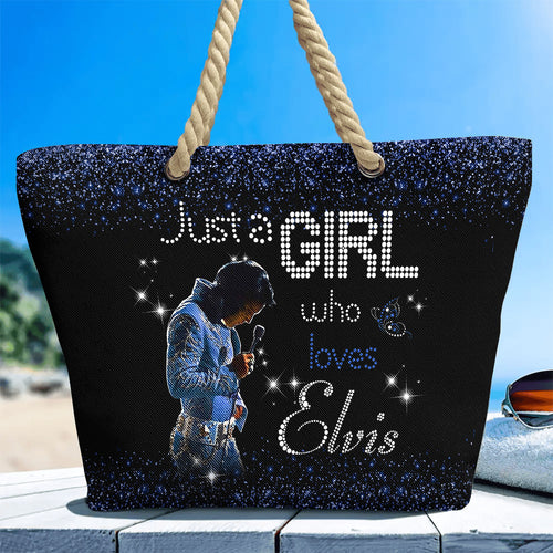 Elvis Presley Hemp Rope Tote Bag – TANTN 14245