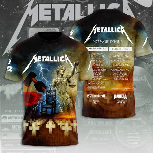 Metallica 3D Apparel – TANTN 14569
