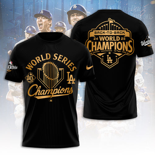 Los Angeles Dodgers World Series 2025 3D Apparel – TANTN18269