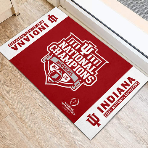 Indiana Hoosiers Football 2025 National Champions Doormat – TANTN20441