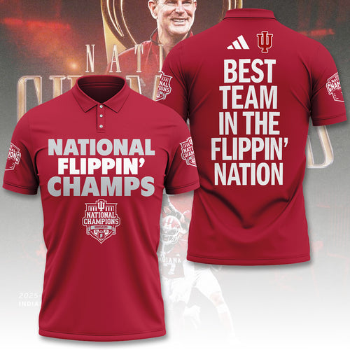 Indiana Hoosiers Football 2025 National Champions 3D Apparel – TANTN20451