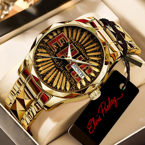 Elvis Presley Alloy Luxury Quartz Watch – TANTN21803