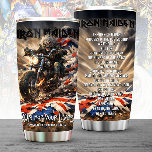 Iron Maiden Tour 2026 Tumbler Cup – TANTN21819