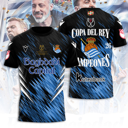 Real Sociedad Champions Copa del Rey 2026 3D Apparel β TANTN22761