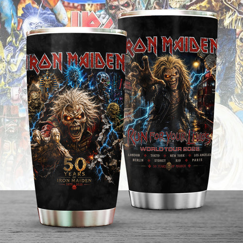 Iron Maiden 50th Anniversary Tumbler Cup – TANTN22911