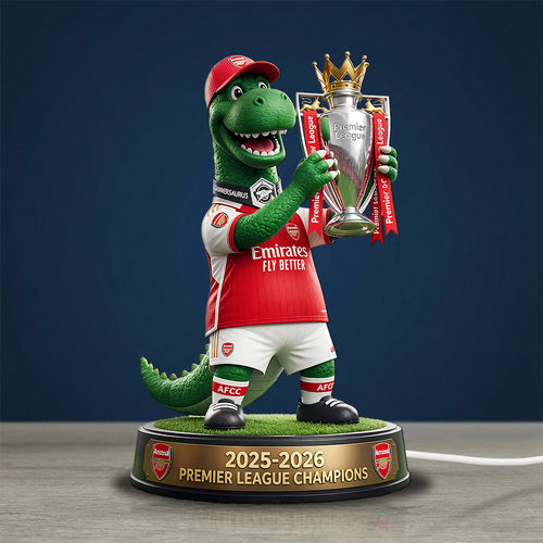 Arsenal FC Premier League Champions 25/26 Custom Shape Acrylic Light Box – TANTN23417