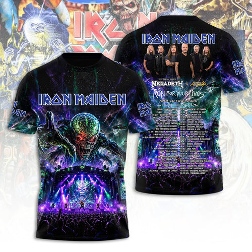 Iron Maiden Tour 2026 3D Apparel – TANTN23744