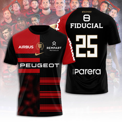 Stade Toulousain 4 Time French Champions 2026 3D Apparel – TANTN24009