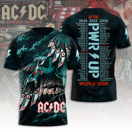 AC/DC World Tour 2026 3D Apparel – TANTN24942