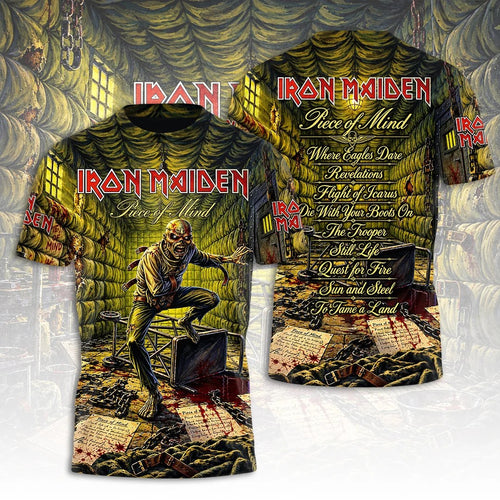 Iron Maiden Piece Of Mind 3D Apparel – TANTN26058