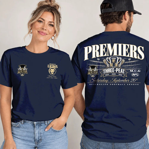 Brisbane Lions 2026 AFL Premiers 3D Apparel – TANTN26112