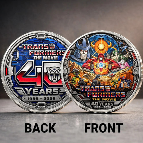 The Transformers: The Movie 40th Anniversary Commemorative Coin – TANTN26389