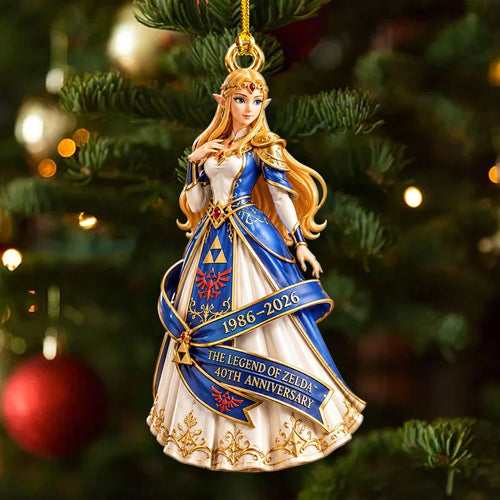 The Legend of Zelda 40th Anniversary Custom Shape 2-side Printed Acrylic Ornament – HOATT21506