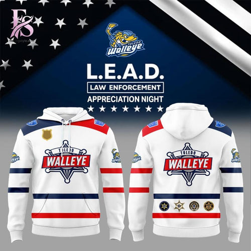 Toledo Walleye Law Enforcement Night Hoodie