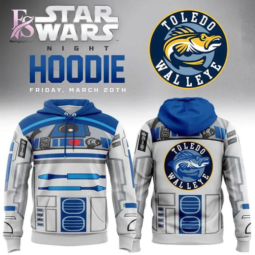 Toledo Walleye Star Wars Night 2025 Hoodie
