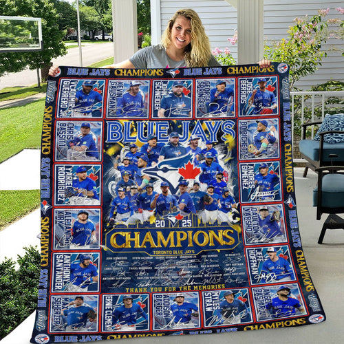 Toronto Blue Jays Quilt Blanket – TANTN18670