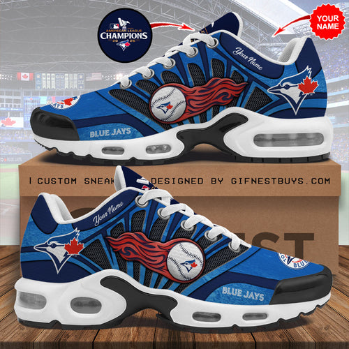 Personalized Toronto Blue Jays Air Max Shoes – GNE4589