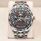 Triumph Motorcycles 125th Anniversary 2027 Alloy Luxury Quartz Watch – TANTN26331